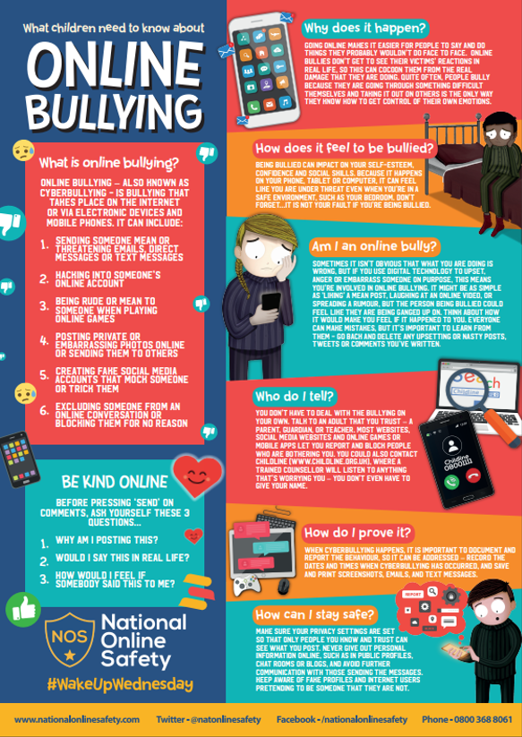 online bullying poster